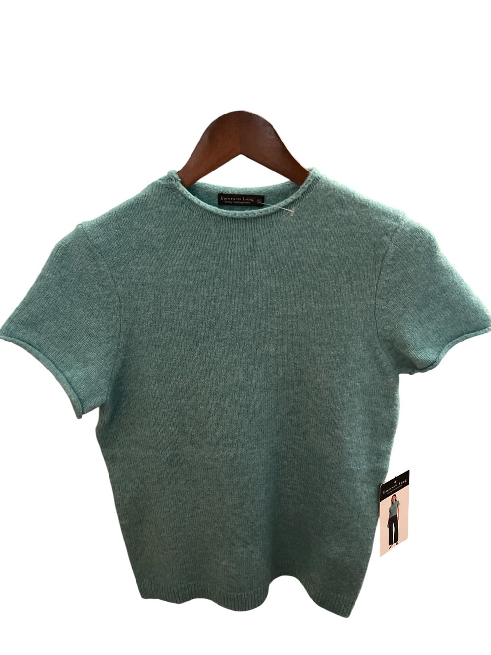 Everlane Mint Green Short-Sleeve Knit Tee